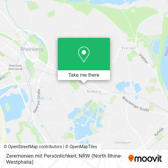 Карта Zeremonien mit Persönlichkeit