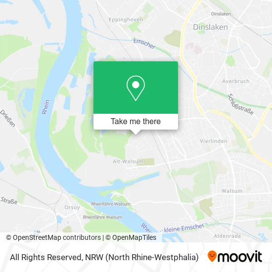 Карта All Rights Reserved