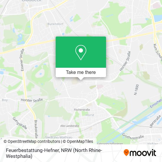 Feuerbestattung-Hefner map