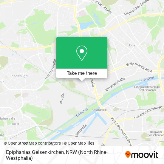 Карта Epiphanias Gelsenkirchen
