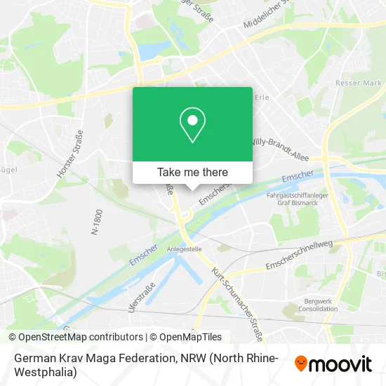 German Krav Maga Federation map