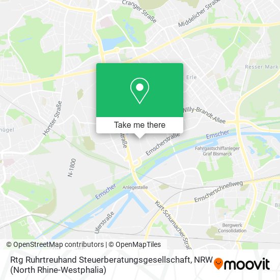 Rtg Ruhrtreuhand Steuerberatungsgesellschaft map