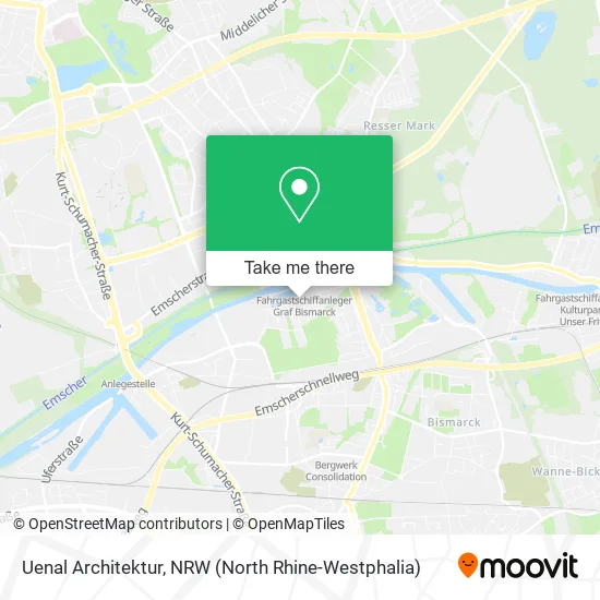 Карта Uenal Architektur