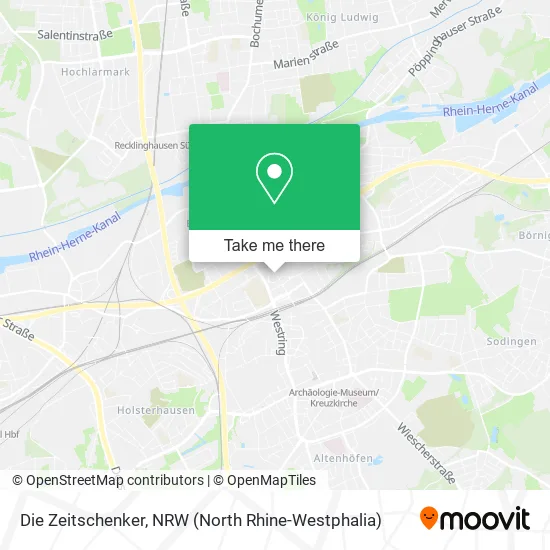 Карта Die Zeitschenker