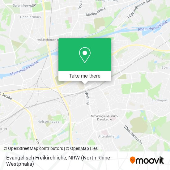 Evangelisch Freikirchliche map