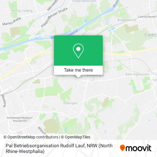 Pal Betriebsorganisation Rudolf Lauf map