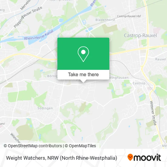 Карта Weight Watchers