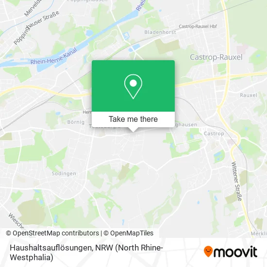 Карта Haushaltsauflösungen