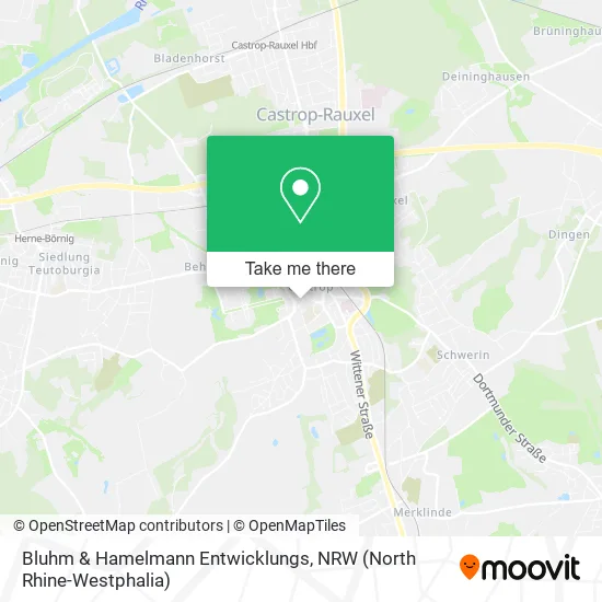 Карта Bluhm & Hamelmann Entwicklungs