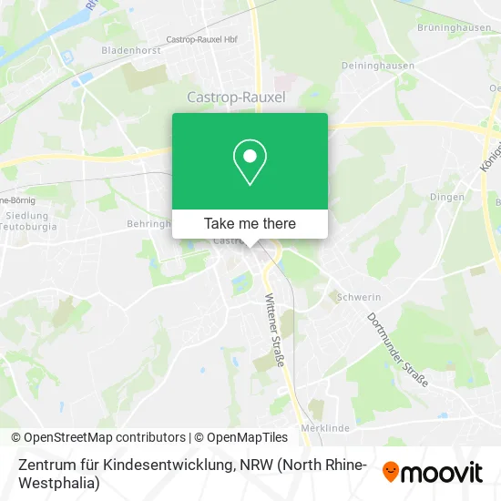 Карта Zentrum für Kindesentwicklung