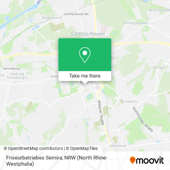 Friseurbetriebes Semira map