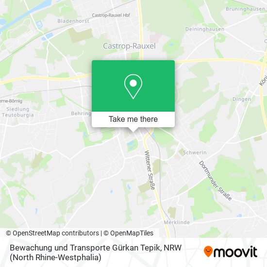 Bewachung und Transporte Gürkan Tepik map