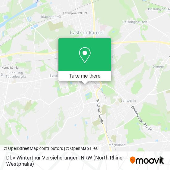 Dbv Winterthur Versicherungen map