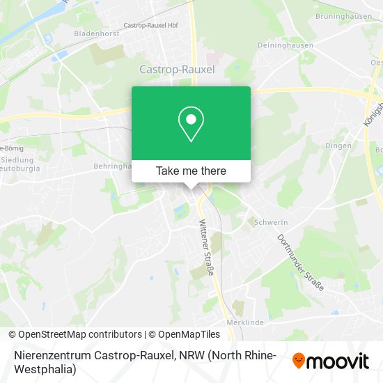 Nierenzentrum Castrop-Rauxel map