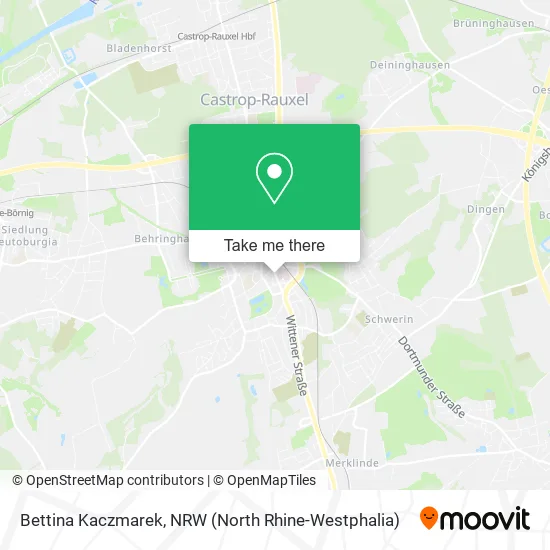 Bettina Kaczmarek map