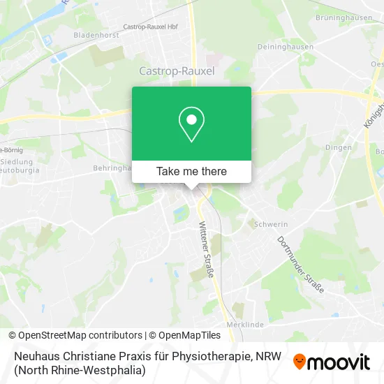 Карта Neuhaus Christiane Praxis für Physiotherapie