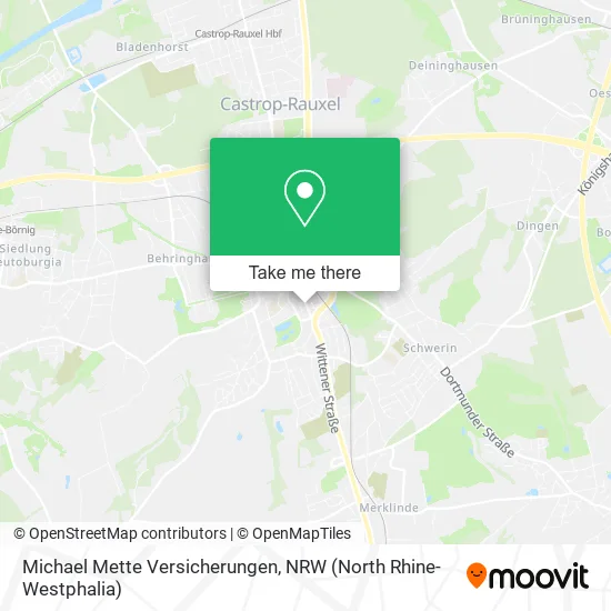 Michael Mette Versicherungen map