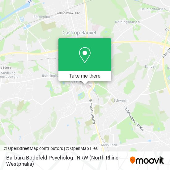 Barbara Bödefeld Psycholog. map