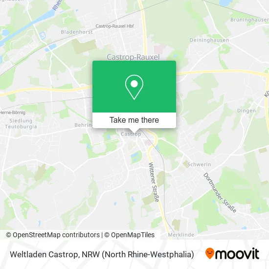 Карта Weltladen Castrop