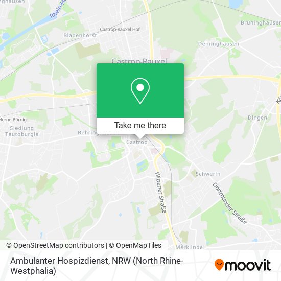 Ambulanter Hospizdienst map