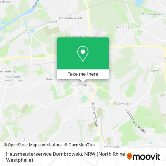 Карта Hausmeisterservice Dombrowski