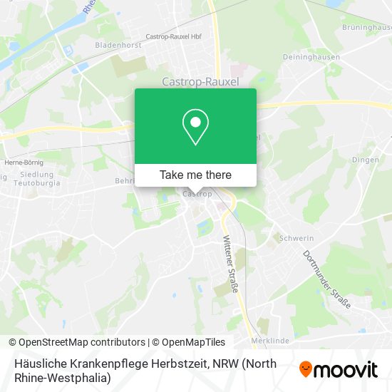 Häusliche Krankenpflege Herbstzeit map