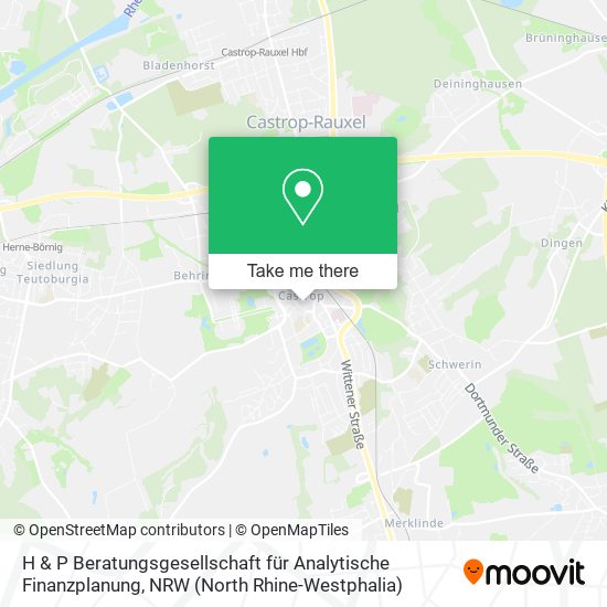 H & P Beratungsgesellschaft für Analytische Finanzplanung map