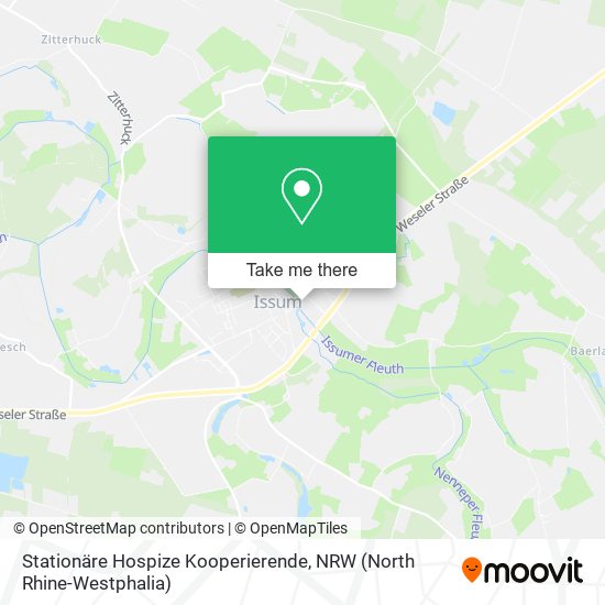 Stationäre Hospize Kooperierende map