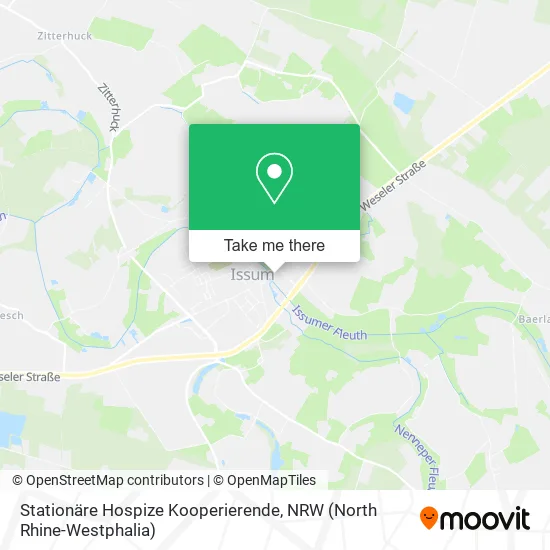 Карта Stationäre Hospize Kooperierende