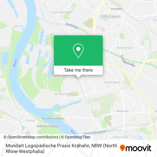 Карта Mundart Logopädische Praxis Krähahn