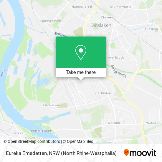 Eureka Emsdetten map