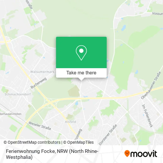 Ferienwohnung Focke map