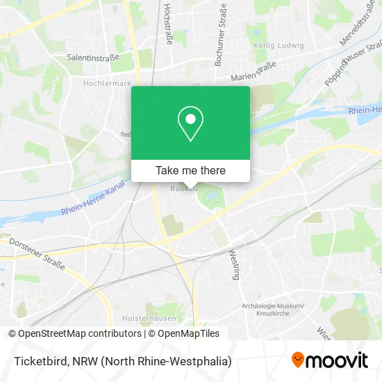 Карта Ticketbird