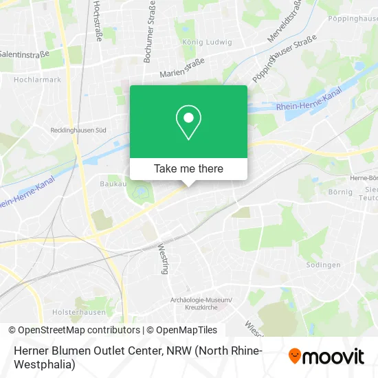 Карта Herner Blumen Outlet Center