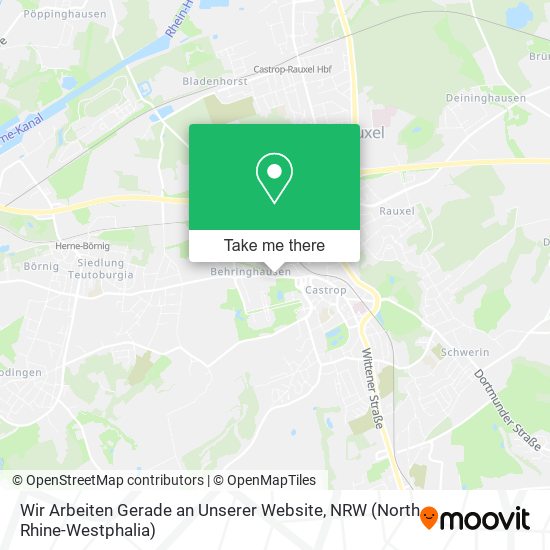 Wir Arbeiten Gerade an Unserer Website map