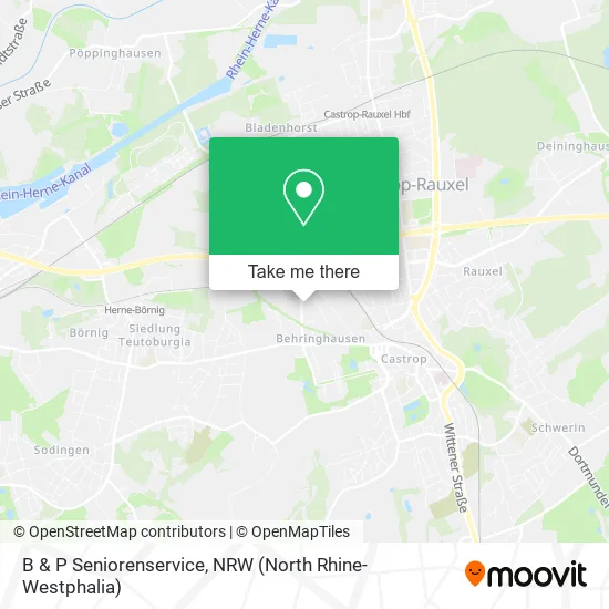 Карта B & P Seniorenservice