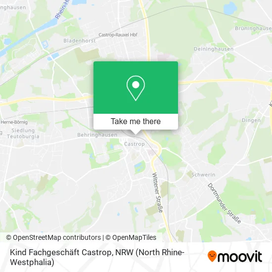 Карта Kind Fachgeschäft Castrop