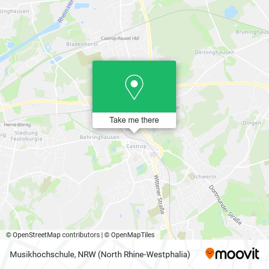 Musikhochschule map