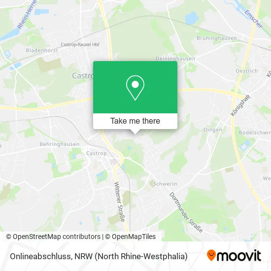 Карта Onlineabschluss