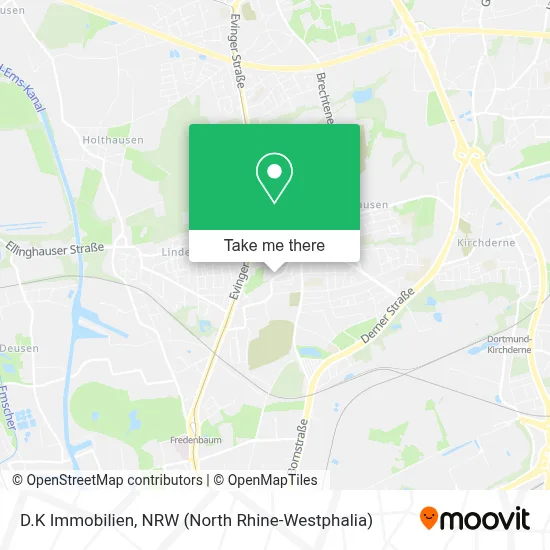 D.K Immobilien map