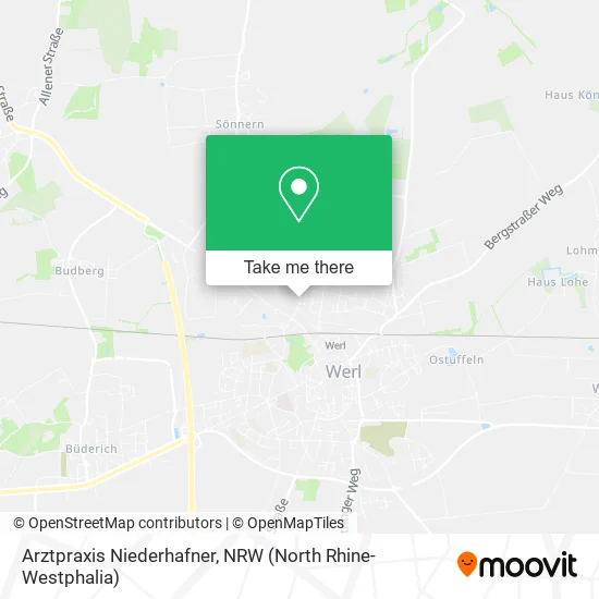 Карта Arztpraxis Niederhafner