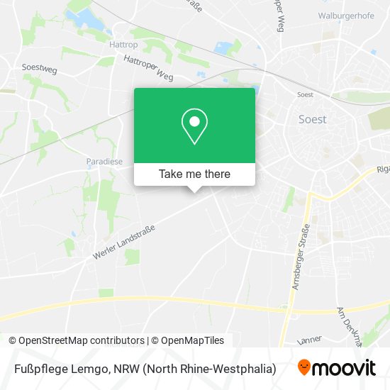 Fußpflege Lemgo map