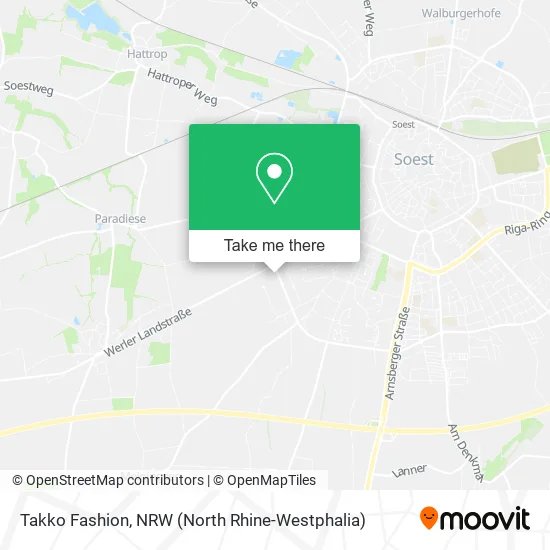 Карта Takko Fashion
