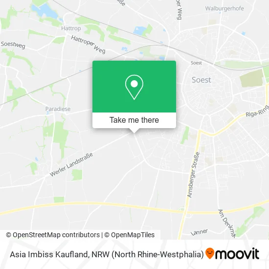 Карта Asia Imbiss Kaufland