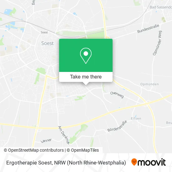 Карта Ergotherapie Soest