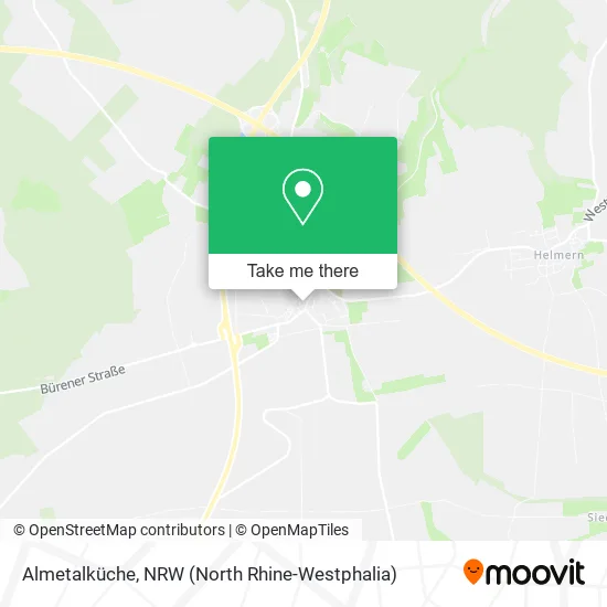 Карта Almetalküche