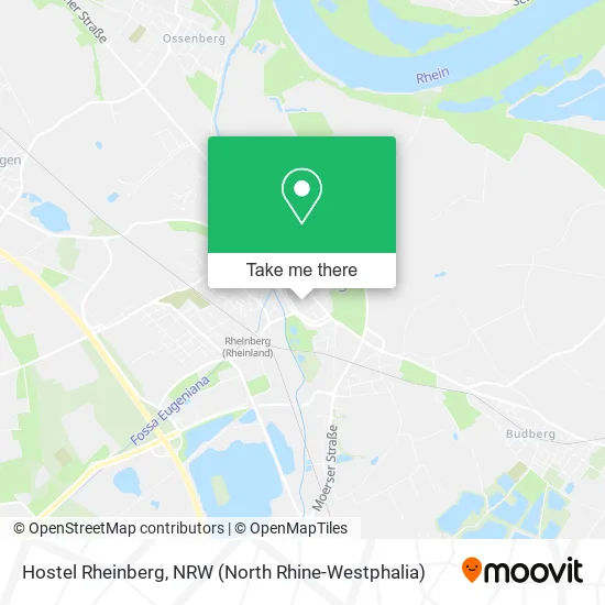 Карта Hostel Rheinberg