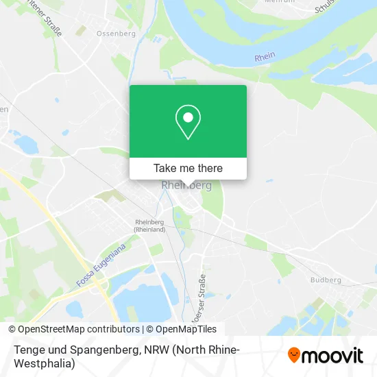 Карта Tenge und Spangenberg
