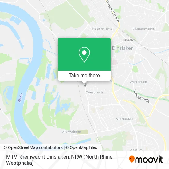 Карта MTV Rheinwacht Dinslaken