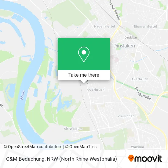 Карта C&M Bedachung
